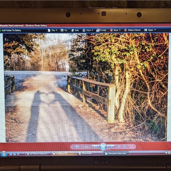 4x6 Original Photography Bridge Couple Silhouette - Picture 2 of 2